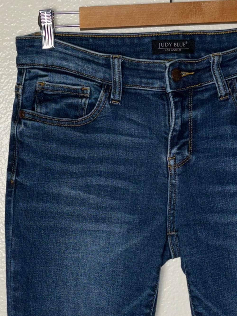 Judy Blue Bristol Sienna Handsand Skinny Jeans Medium Wash Woman's 9 JB82106MD - Picture 5 of 16